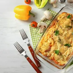 Gyros z ryżem zapiekanka – szybki przepis na sycący posiłek