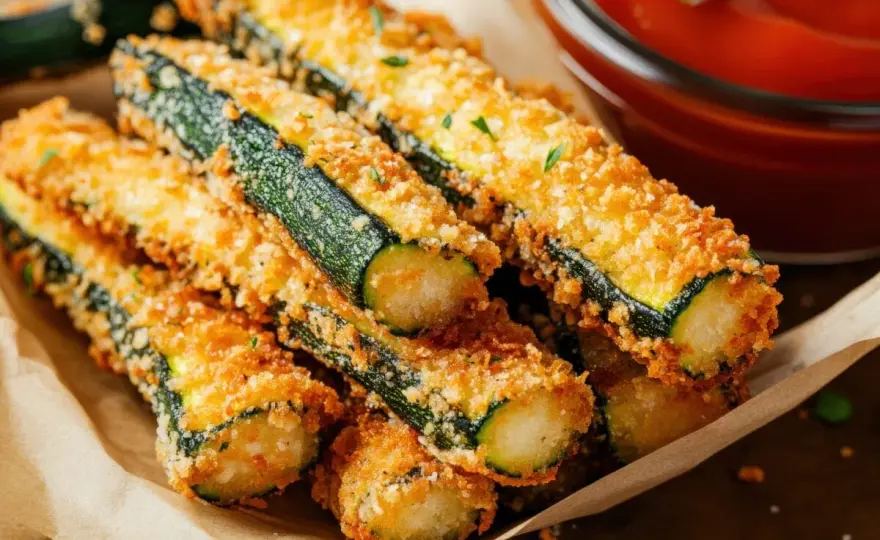 Cukinia smażona na patelni - Jak zrobić, żeby była chrupiąca?